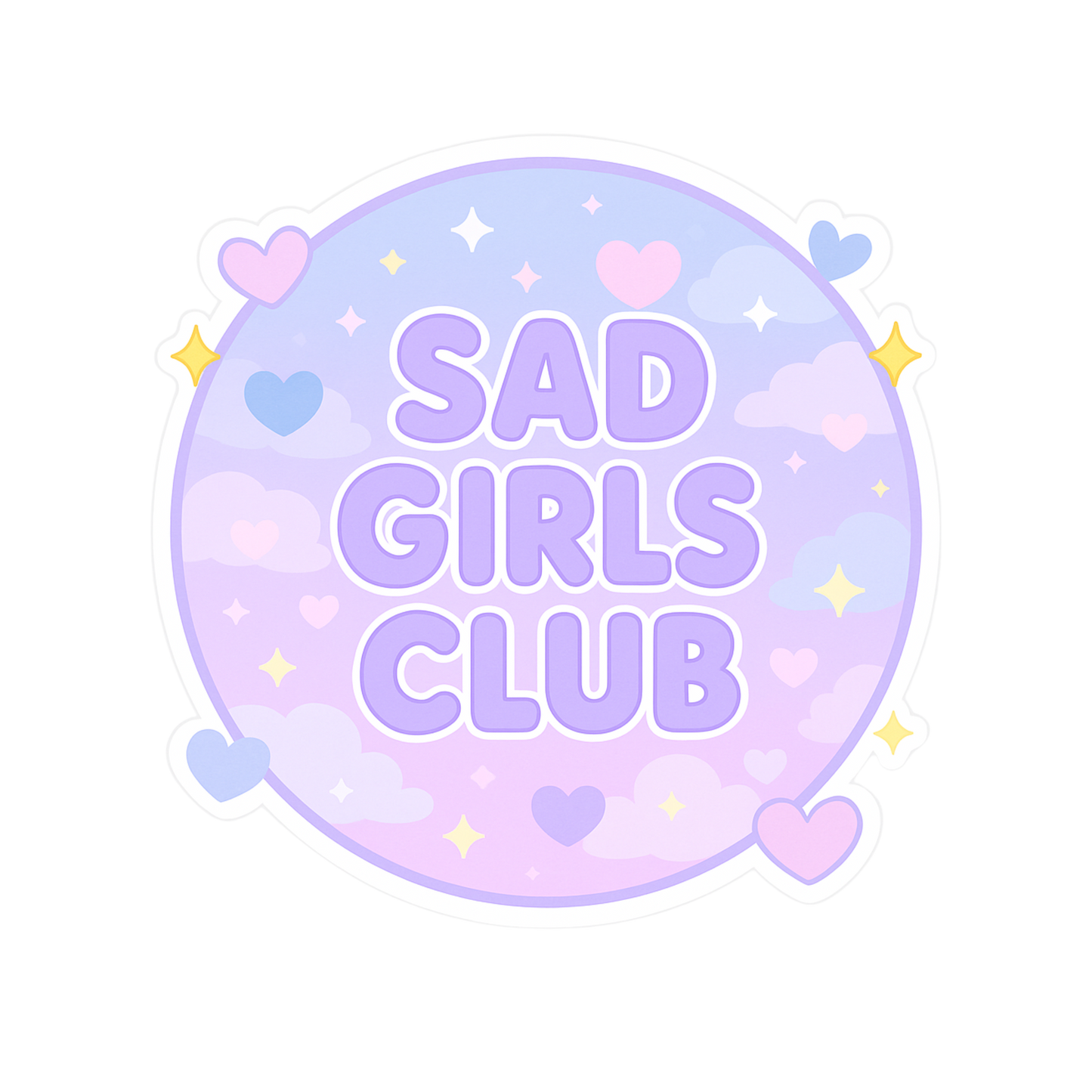 Sad Girls Club Sticker