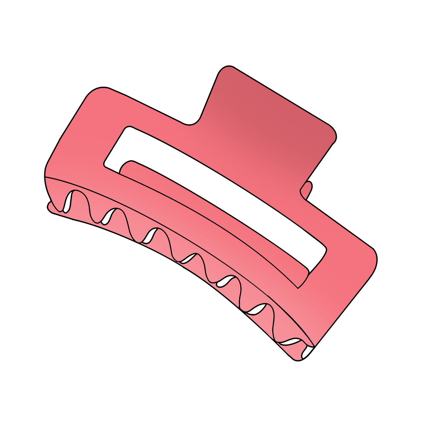 Hair Clip Sticker