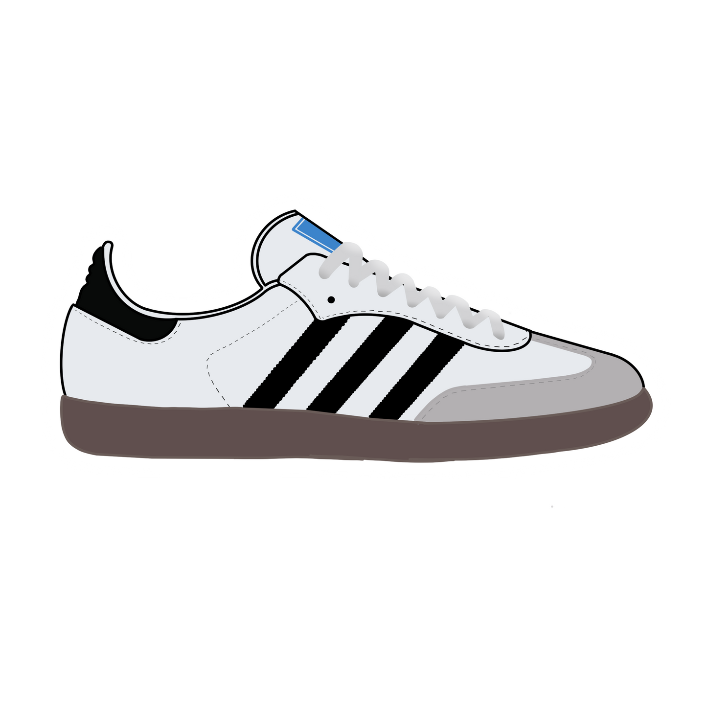 Running Shoe Stickers