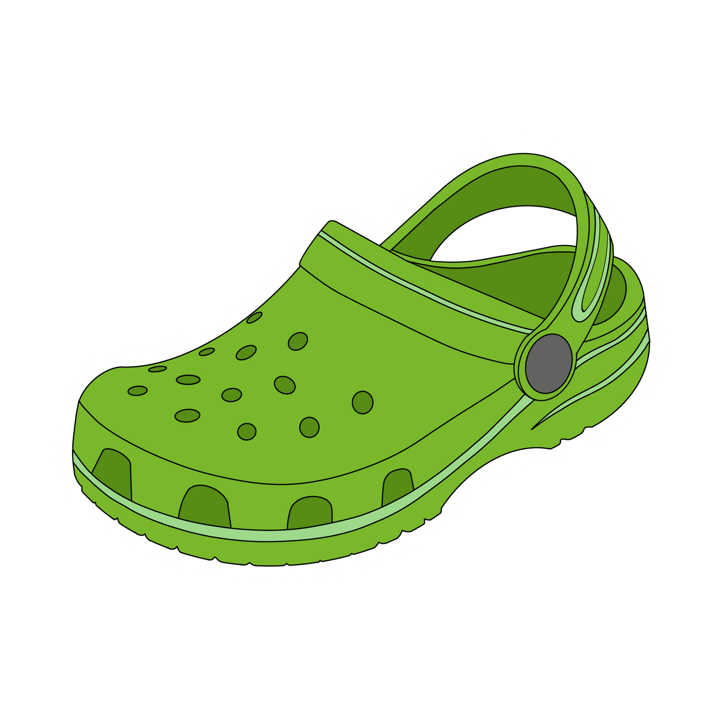 Croc Sticker