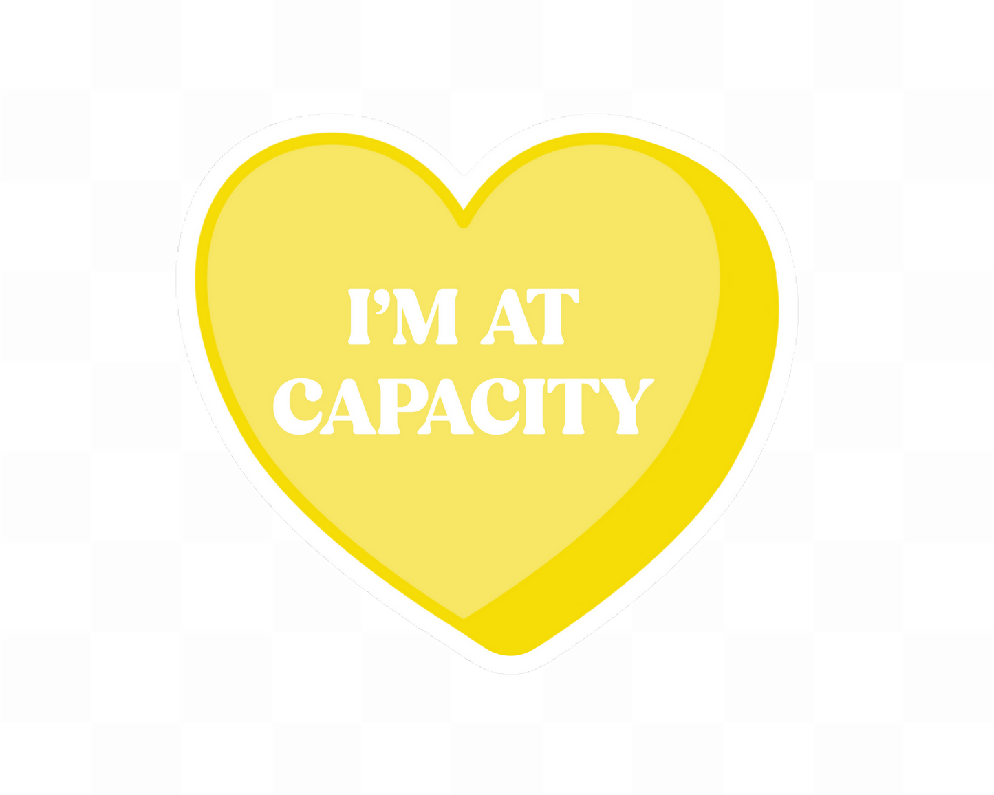 Candy Heart Adult Sassy Saying Stickers