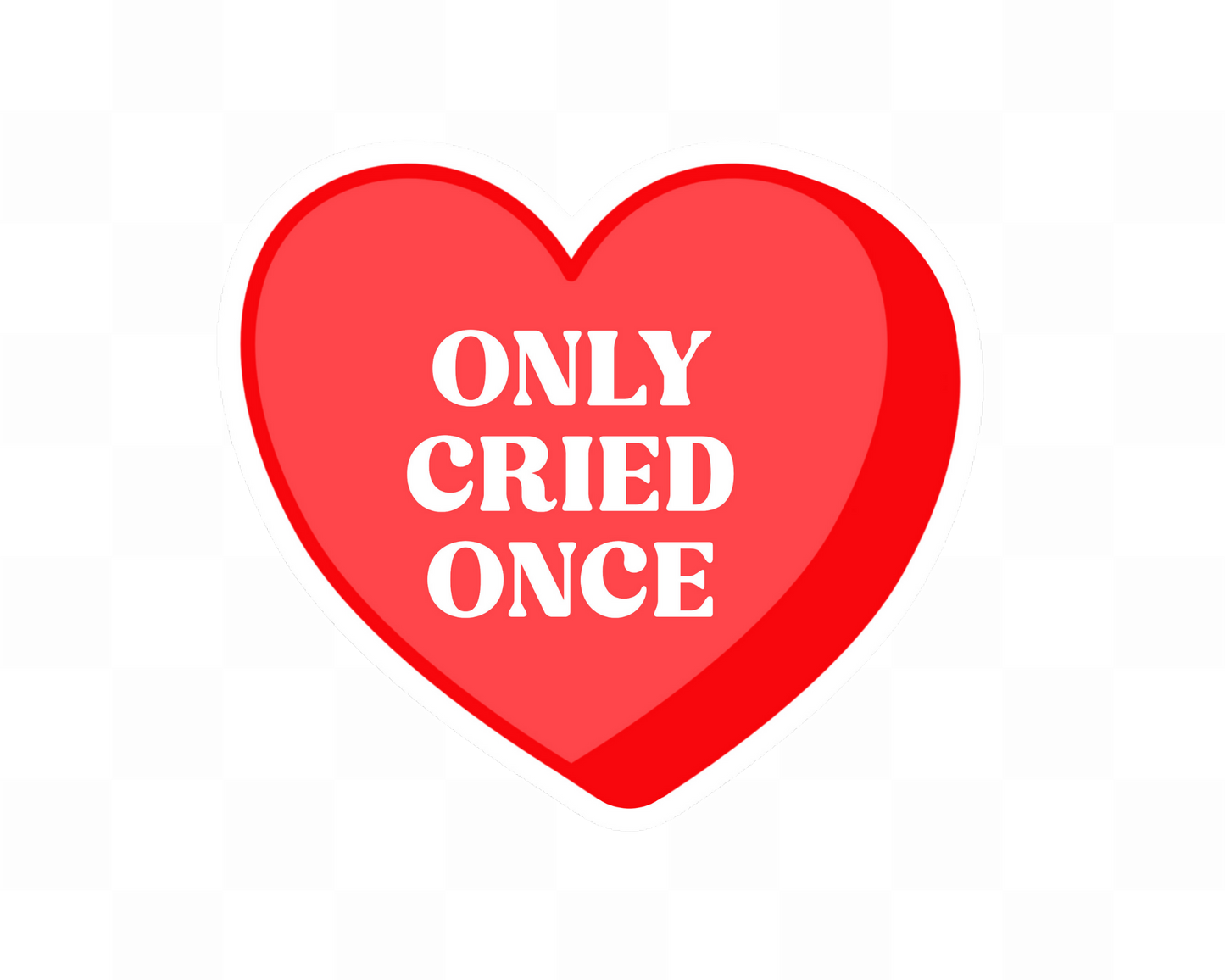 Candy Heart Adult Sassy Saying Stickers
