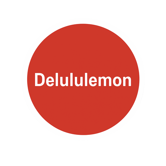 Delululemon Sticker