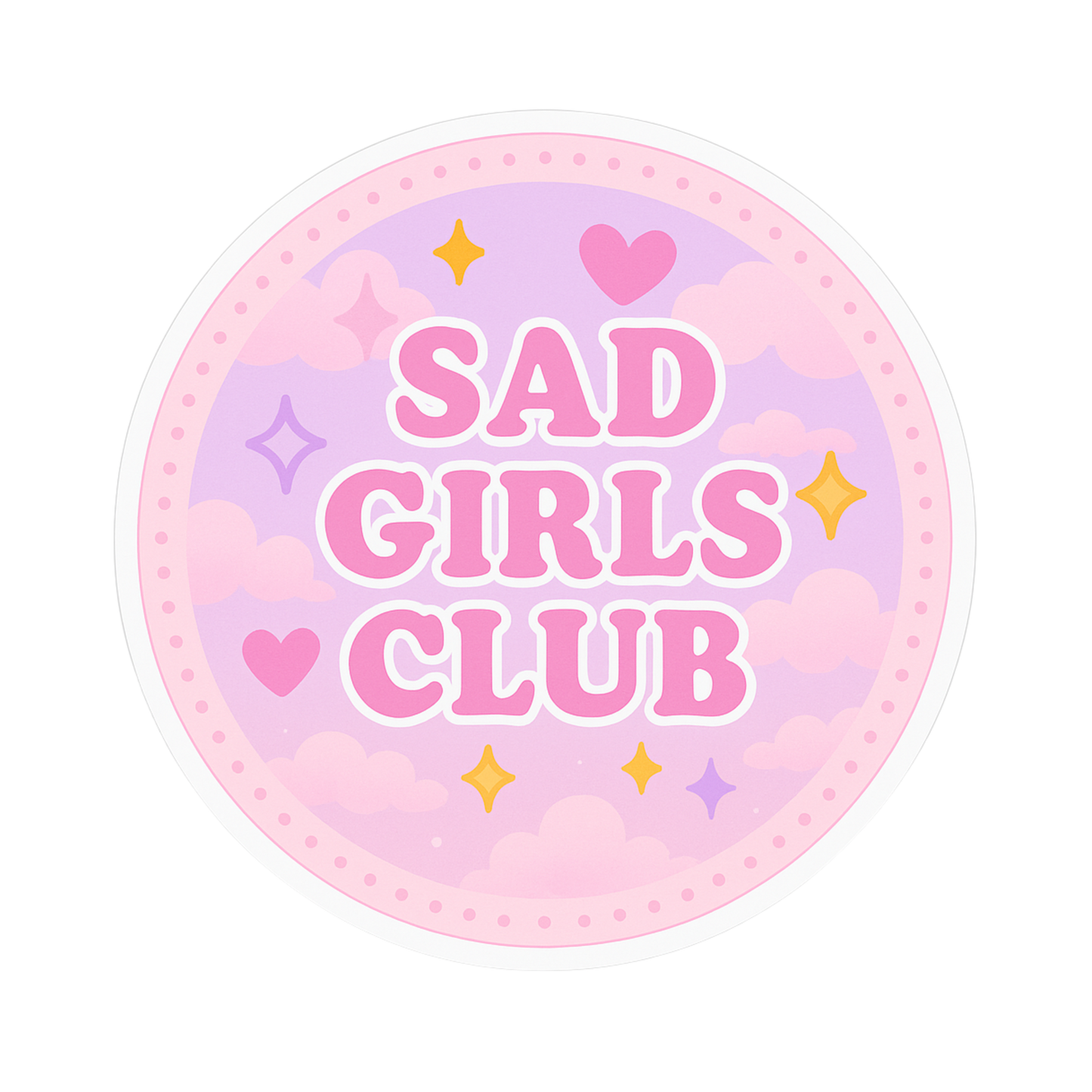 Sad Girls Club Sticker