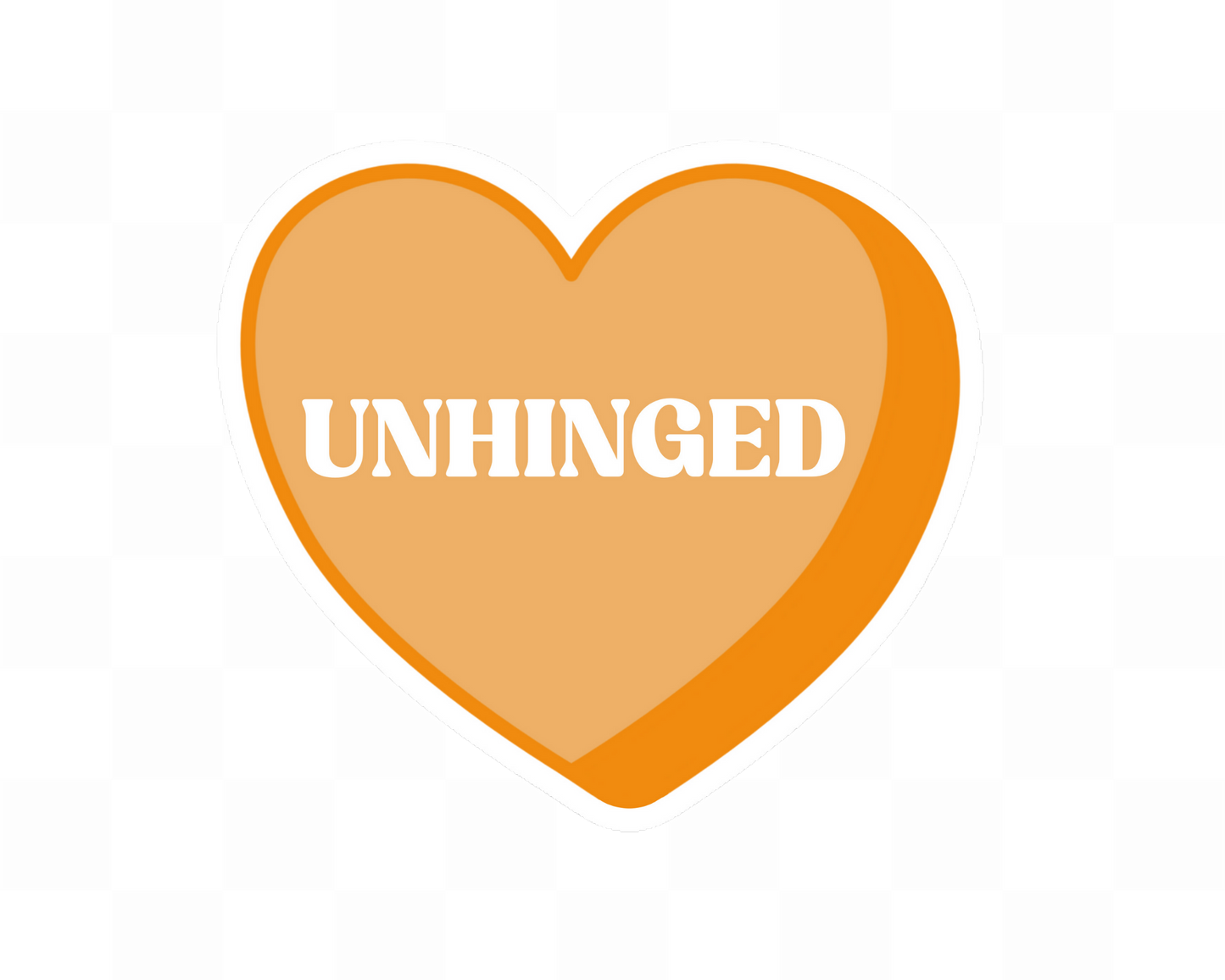 Candy Heart Adult Sassy Saying Stickers