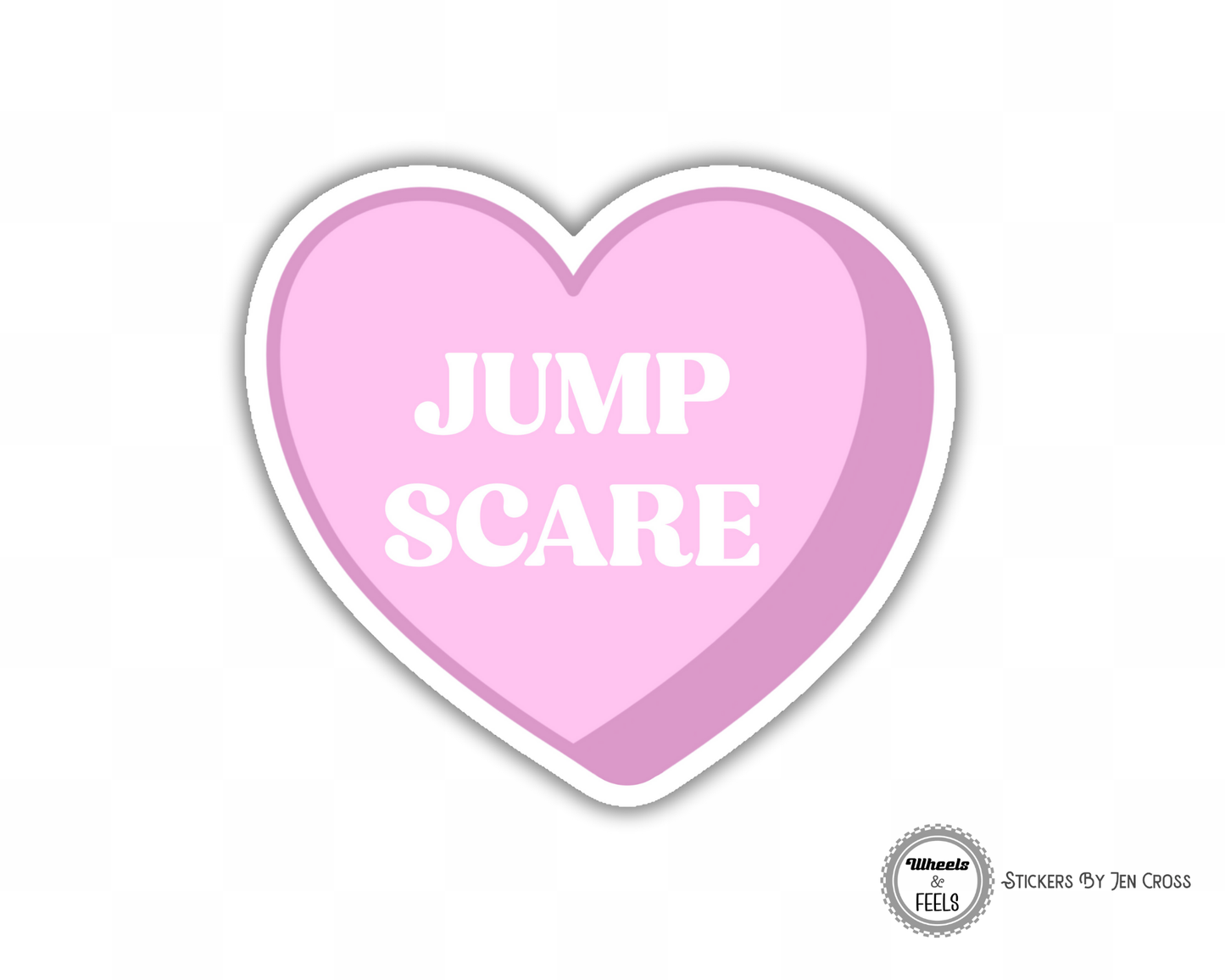 Candy Heart Adult Sassy Saying Stickers