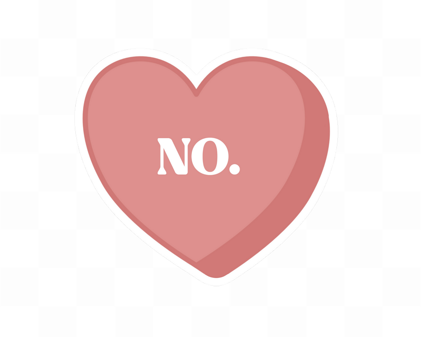 Candy Heart Adult Sassy Saying Stickers