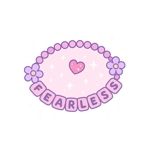 Fearless Friendship Bracelet Sticker