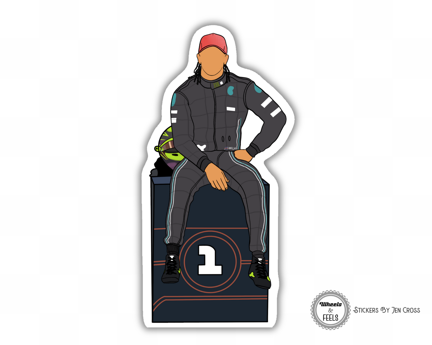 Lewis #1 Pole Sitter Sticker