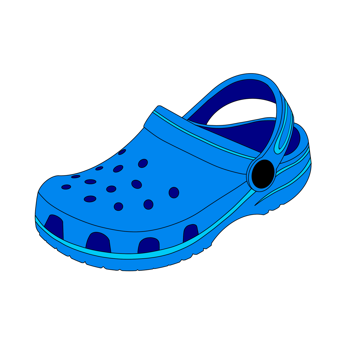 Croc Sticker