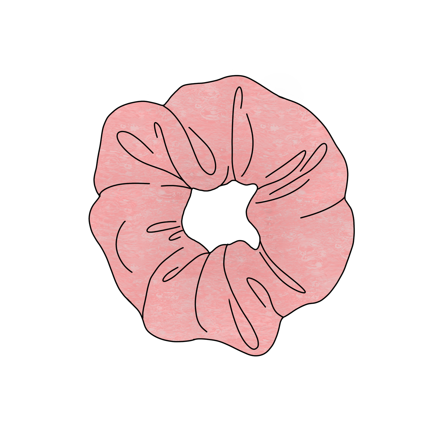 Hair Scrunchie Sticker