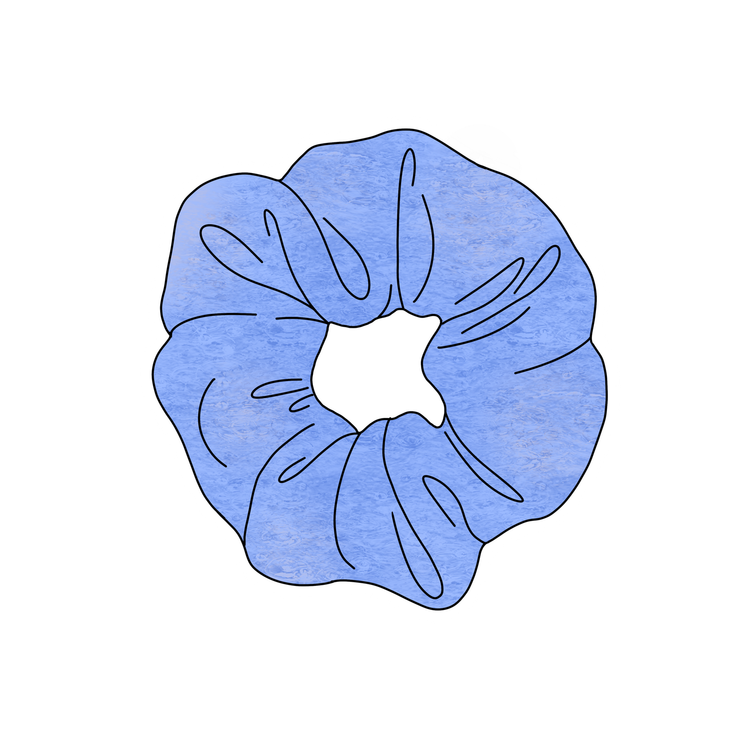 Hair Scrunchie Sticker