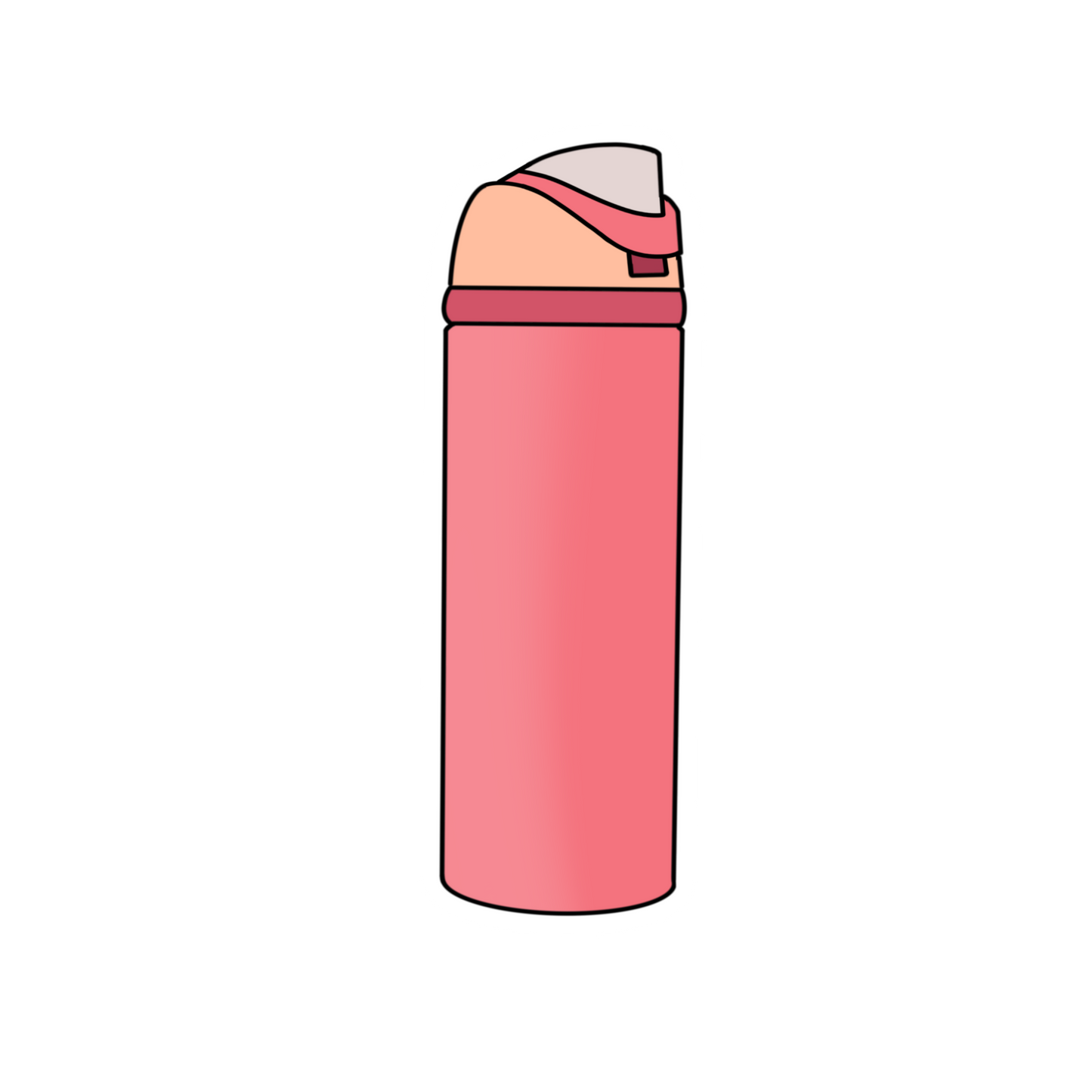 Owala Inspired Water Bottle Sticker