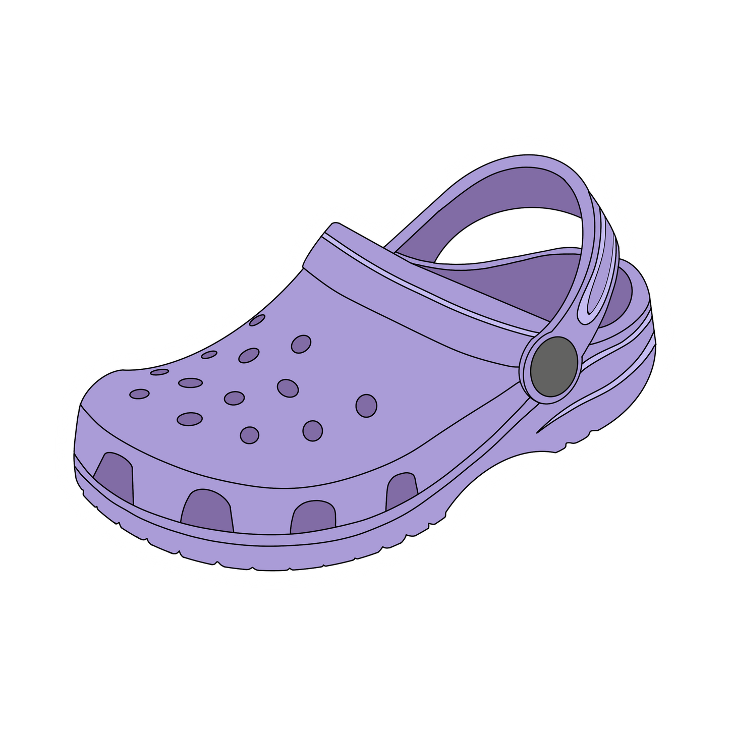 Croc Sticker