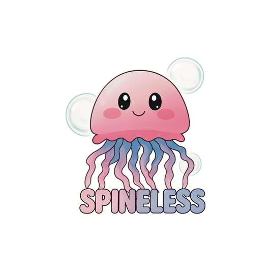 Spineless Jellyfish Sticker