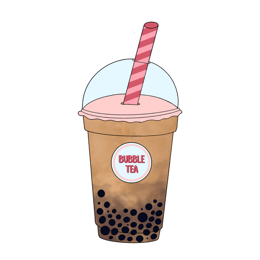Bubble Tea Taro Sticker