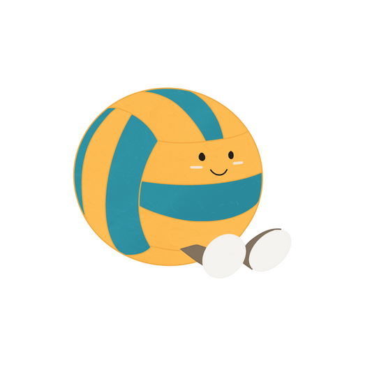 Jellycat Inspired Volleyball Sticker