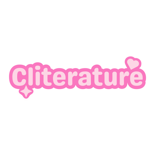 Cliterature Sticker