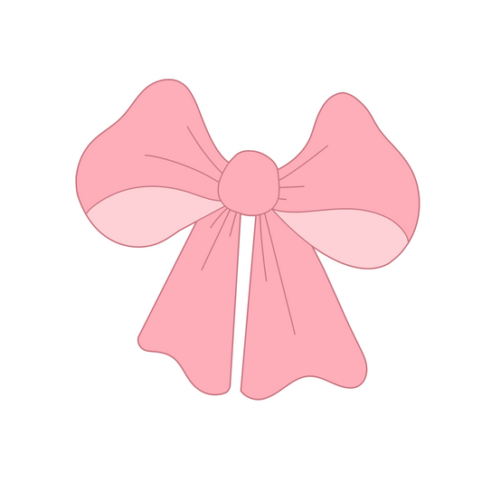 Pink Bow Sticker