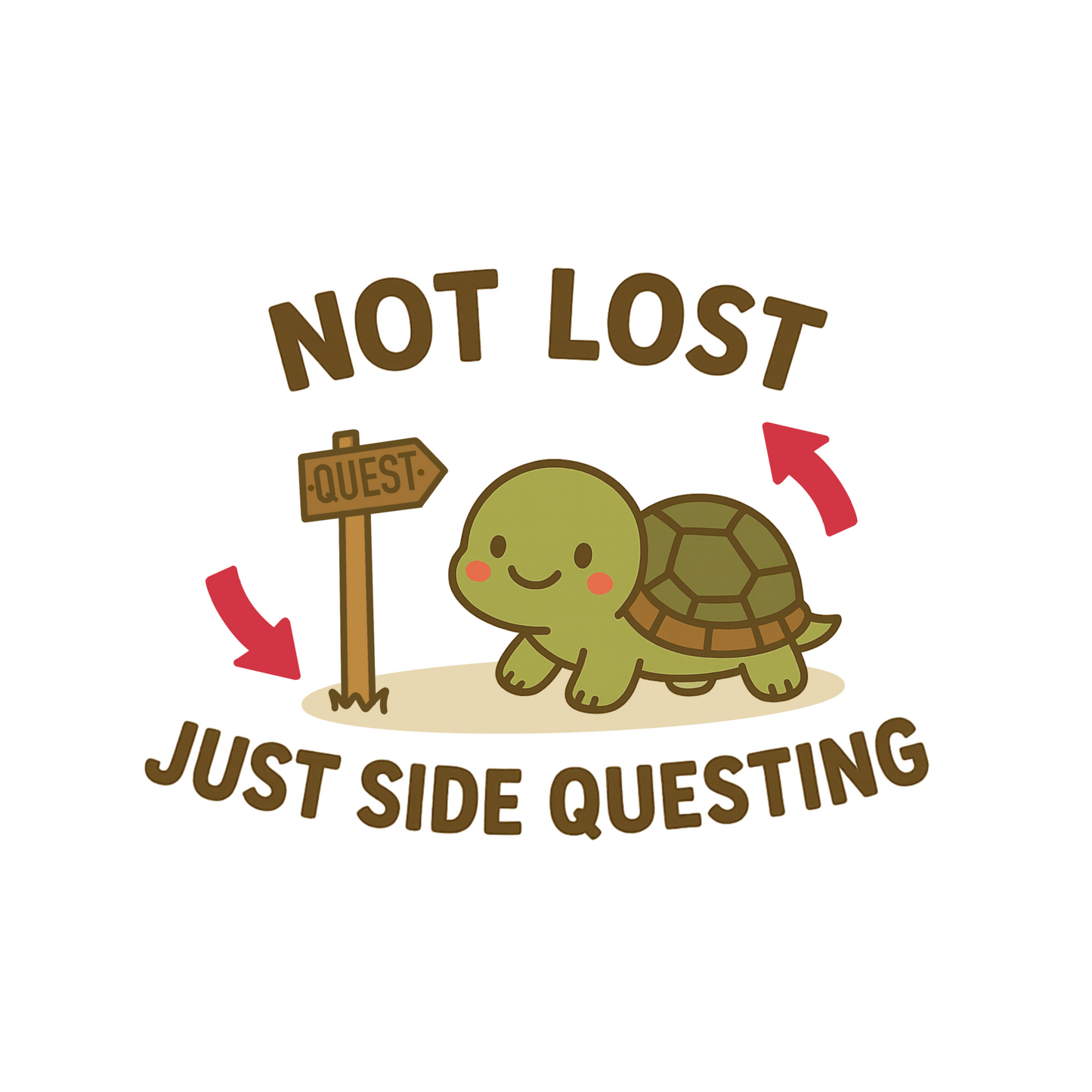 Not Lost, Just Side Questing
