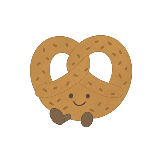 Jellycat Inspired Pretzel Sticker