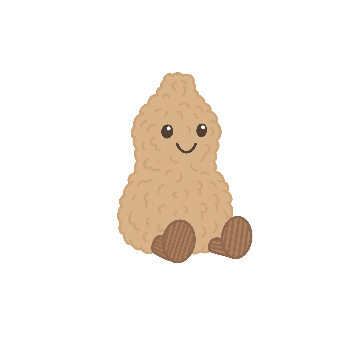 Jellycat Inspired Peanut Sticker