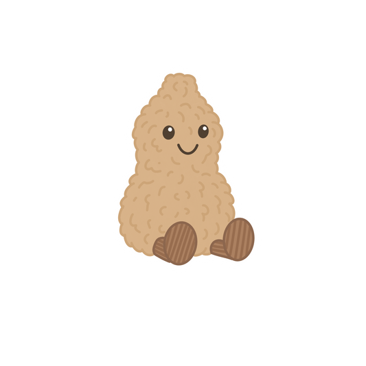 Jellycat Inspired Peanut Sticker