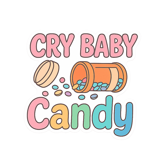 Cry Baby Candy SSRI Sticker